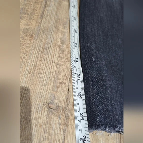 Mother Black Cropped Jeans - Picture 9 of 15